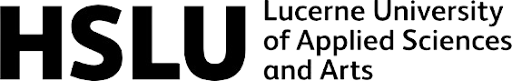 Capsule Hotel partner logo: HSLU Lucerne University of Applied Sciences and Arts wordmark in black.